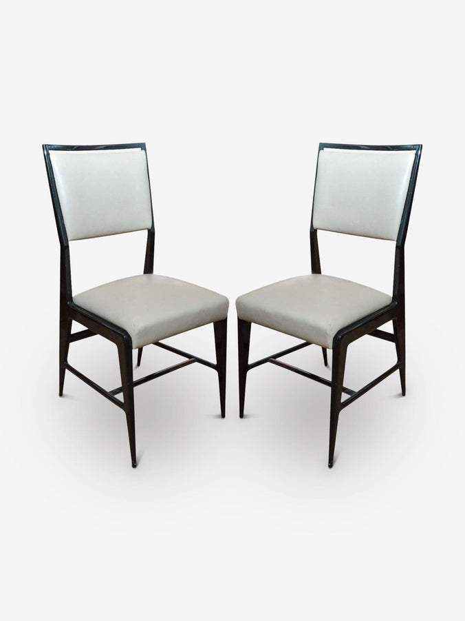 Pair of Occasional Chairs in the Style Of Gio Ponti