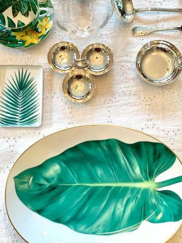 Passifolia Small Tray 'Palm' by Hermes - MONC XIII