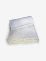 Alonpi Peaks Throw by Alonpi Textiles New Pillows and Throws Default / Hydrangea Grey / cashmere