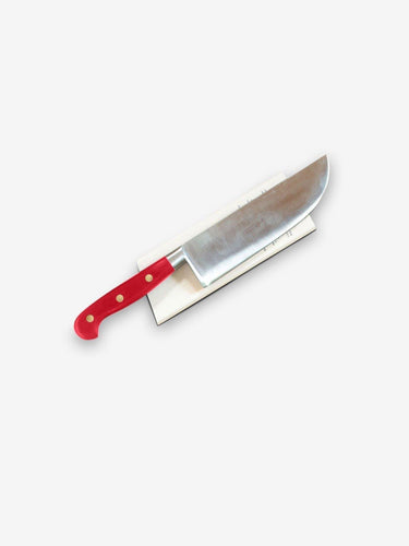Berti Pesto Knife by Berti with Wood Block Kitchen Accessories New Kitchen Knives Red / Total Length: 12