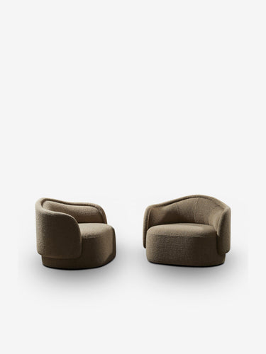 Collection Particuliere PIA Armchair by Christophe Delcourt for Collection Particuliere Furniture New Seating 39.3