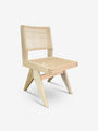 Cassina Pierre Jeanneret 055 Capitol Complex Chair by Cassina Furniture New Seating 17.7” W x 31.8” H x 20"D / Oak / Wood 01200000117817