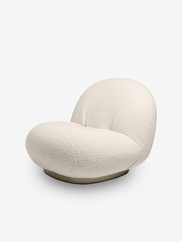 Gubi Pierre Paulin Swivel Pacha Lounge Chair by Gubi Furniture New Seating Ivory
