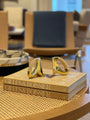 Polished Brass & Cane Bookends N.4 by Carl Aubock - MONC XIII