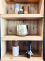 Michael Verheyden Potte Lux Vase with Walnut Top and Emperador Grey Marble by Michael Verheyden Home Accessories New Vessels 6.75” D x 14” H / Walnut Top and Emperador Grey / Marble
