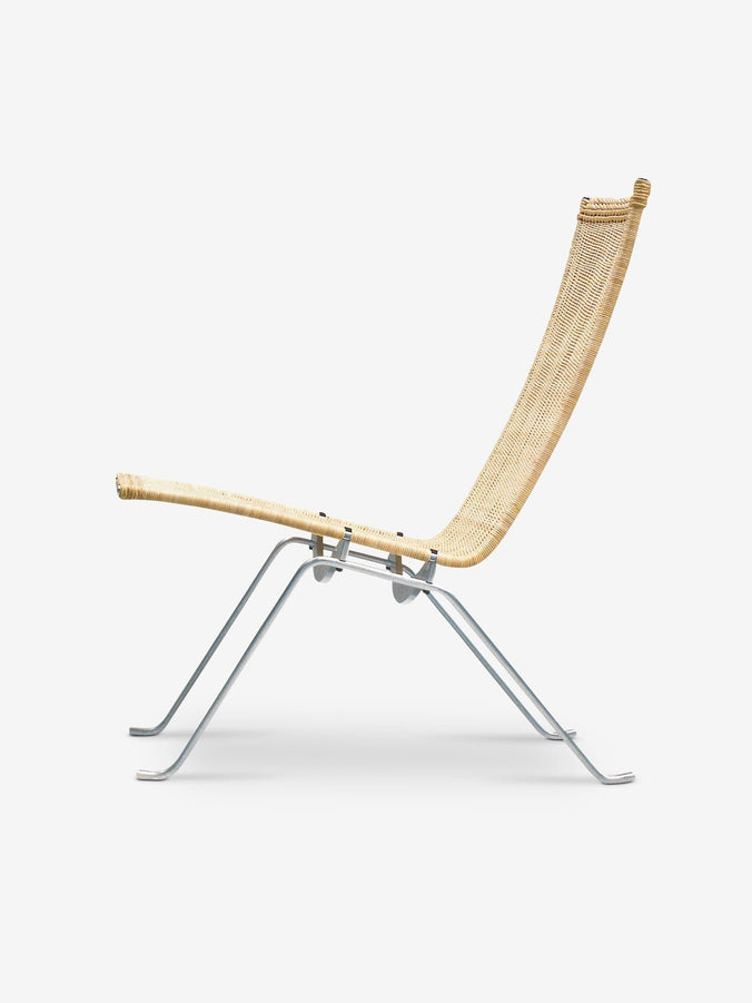 Poul Kjaerholm PK22 Lounge Chair in Wicker by Fritz Hansen