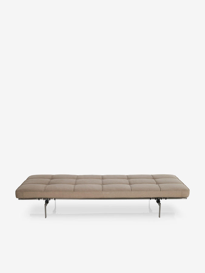 Poul Kjaerholm PK80 Daybed in Natural Canvas by Fritz Hansen