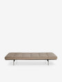 Fritz Hansen Poul Kjaerholm PK80 Daybed in Natural Canvas by Fritz Hansen Furniture New Seating 75" L x 31.5" W x 12" H / Natural / Canvass