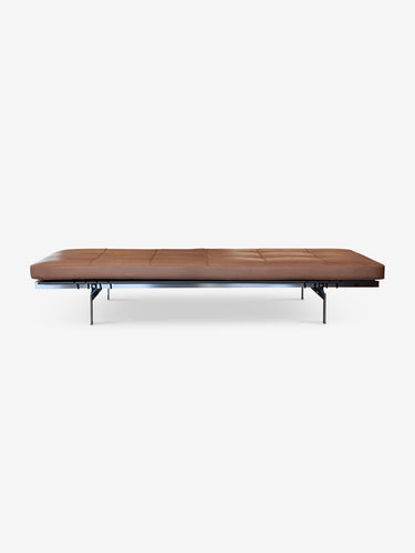 Fritz Hansen Poul Kjaerholm PK80 Daybed in Rustic Leather by Fritz Hansen Furniture New Seating 75