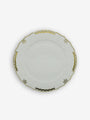 Herend Princess Victoria 10.5" European Dinner Plate by Herend Tabletop New Dinnerware Grey 05992633231690