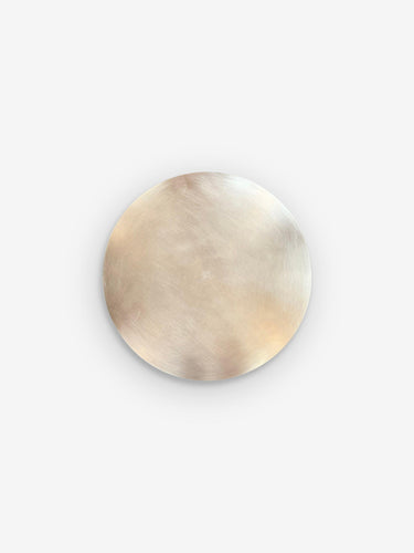 Segment Bronze Plate in Solid Brushed Bronze by Michael Verheyden - MONC XIII