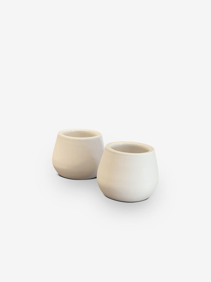 Simple Egg Cups- Boxed Pair by John Julian
