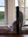 SLO Bookends in White Acquatico Marble by Christophe Delcourt for Collection Particulaire - MONC XIII