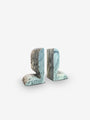 SLO Bookends in White Acquatico Marble by Christophe Delcourt for Collection Particulaire - MONC XIII