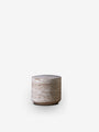 Small Cairn Container in Roman Travertine by Christophe Delcourt for Collection Particuliere - MONC XIII