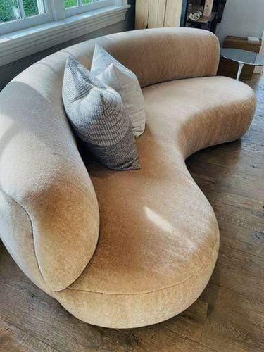 Sofa 240 in Teddy Mohair Bambi by Pierre Augustin Rose - MONC XIII