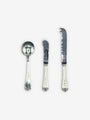 Christofle Spatours Butter Spreader in Silver Plate by Christofle Tabletop New Cutlery