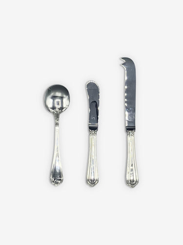 Christofle Spatours Butter Spreader in Silver Plate by Christofle Tabletop New Cutlery