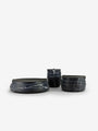 Collection Particuliere STCKD Container by Dan Yeffet for Collection Particuliere - Medium Home Accessories New Vessels 10” D x 5.25” H / Black / Marble