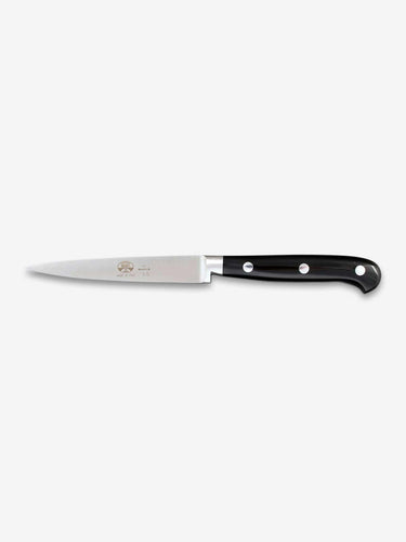 Berti Straight Paring Knife by Berti with Wood Block Kitchen Accessories New Kitchen Knives Black Lucite / Total Length: 9