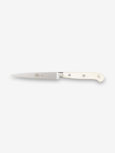 Berti Straight Paring Knife by Berti with Wood Block Kitchen Accessories New Kitchen Knives White Lucite / Total Length: 9