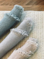 Axlings Swedish Rustic Napkin in Light Grey by Axlings Tabletop New Napkins and Tableclothes Napkins / Light Grey / Linen