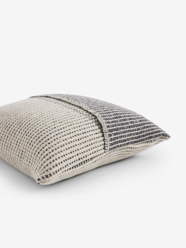 Teixidors Time Grey Pillow by Teixidors Textiles New Pillows and Throws 24” x 24” / Grey / Merino Wool