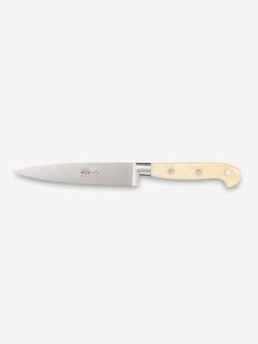 Berti Utility Knife by Berti with Wood Block Kitchen Accessories New Kitchen Knives White Lucite / Total Length: 11.4