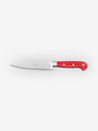 Berti Utility Knife by Berti with Wood Block Kitchen Accessories New Kitchen Knives Red Lucite / Total Length: 11.4" Blade Length: 6" / Steel
