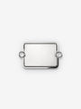 Christofle Vertigo Tray Small with Handles in Silver Plate by Christofle Kitchen Accessories New Silver