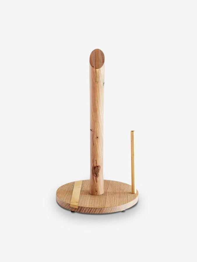 White Oak Paper Towel Holder