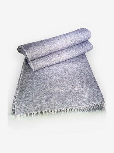 Alonpi Yeti Throw by Alonpi Textiles New Pillows and Throws Default / Medium Grey / Default