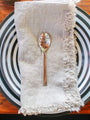 Puiforcat Zermatt Dessert Spoon by Puiforcat Tabletop New Cutlery Spoon / Silver / Steel